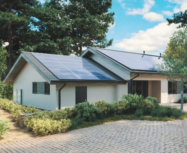 Modern House Solar Panels in Middlesex County NJ
