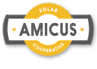 Logo for Amicus Solar Cooperative