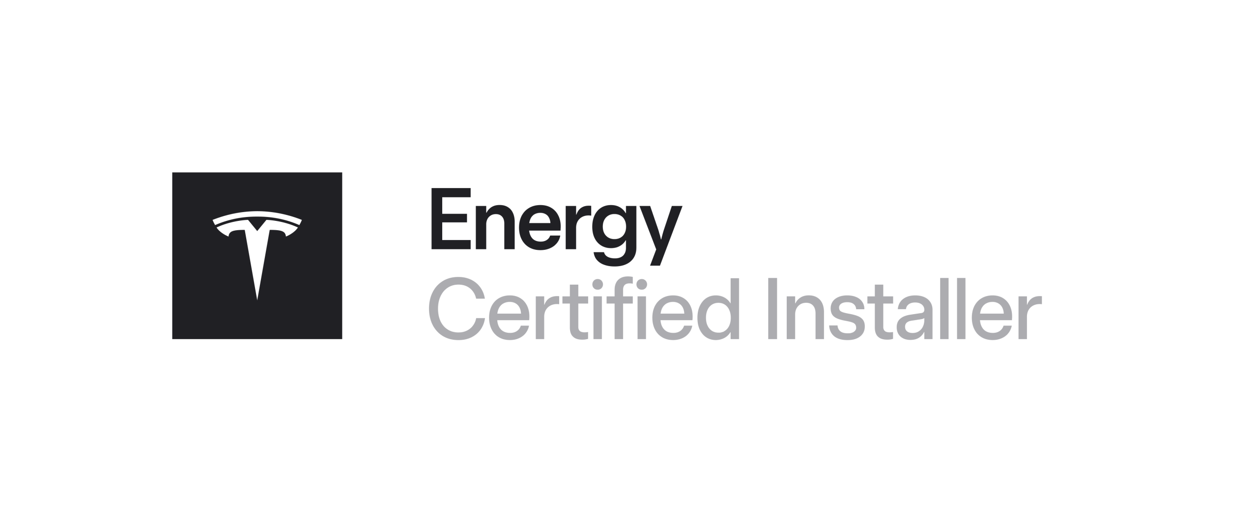 Tesla Energy Certified Installer badge